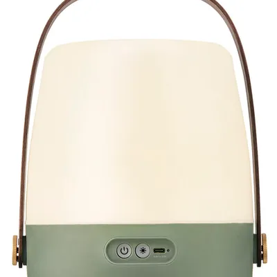 Kooduu - Lampa przenośna akumulatorowa Lite-Up Ciemnozielona