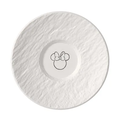 Villeroy&Boch - Spodek do filiżanki do espresso Manufacture Mickey Mouse Biały