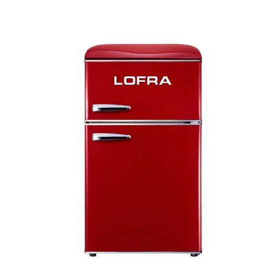 Lofra - Lodówka retro Vintage 86 Rosso
