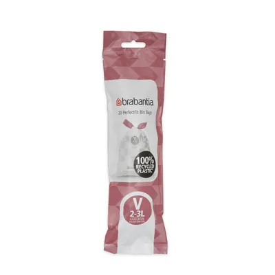 Brabantia - Worki na śmieci rozmiar V (2-3L) 20 szt.