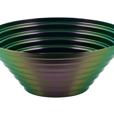 Alessi - Kosz stalowy 25 cm MAYA Greenpurple