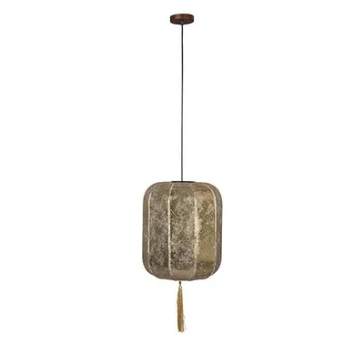 Dutchbone - Lampa wisząca Suoni L Złota