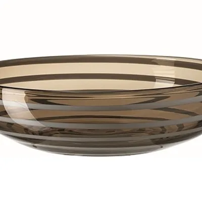 Leonardo Rialto salaterka 35cm brązowo-biała