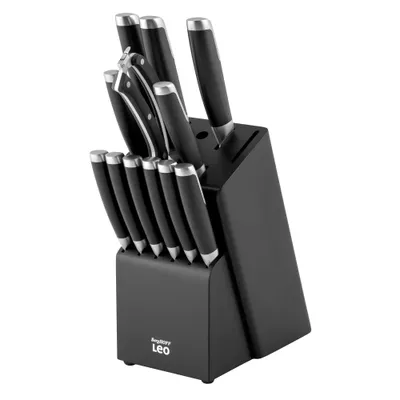 BergHOFF - Zestaw 12 noży w bloku Leo Graphite