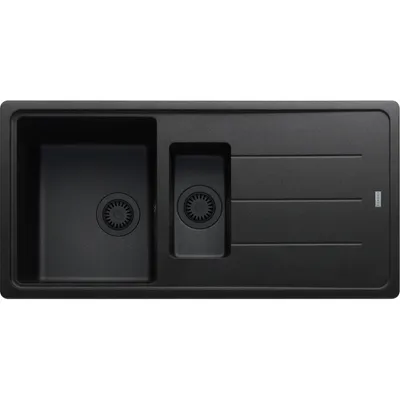 FRANKE - Zlewozmywak wbudowywany Basis BFG 651-97 Onyx / Czarny odpływ