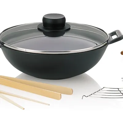 Kela - Zestaw Wok 24cm + Akcesoria
