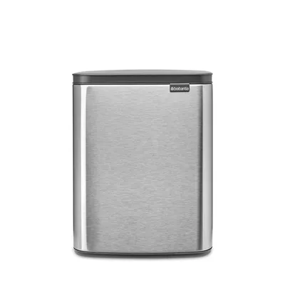 Brabantia - Kosz Bo 12L Matt Steel Fingerprint Proof