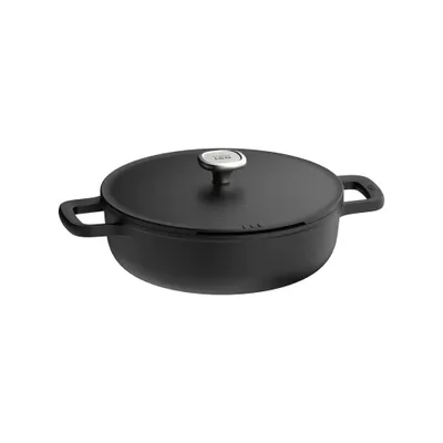 BergHOFF - Patelnia saute z pokrywką z dwoma uchwytami Leo Phantom 28 cm 4,7 l