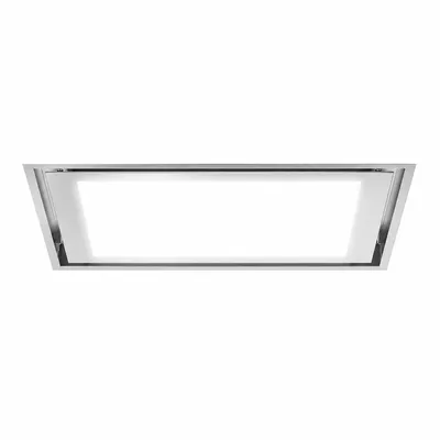 Ciarko - Okap sufitowy SU Light Inox/White