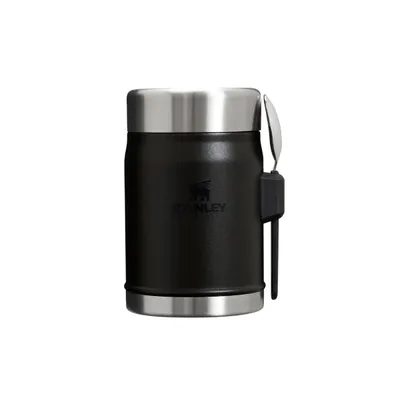Stanley - Termos obiadowy z łyżką Classic Legendary 0.4L Black 2.0
