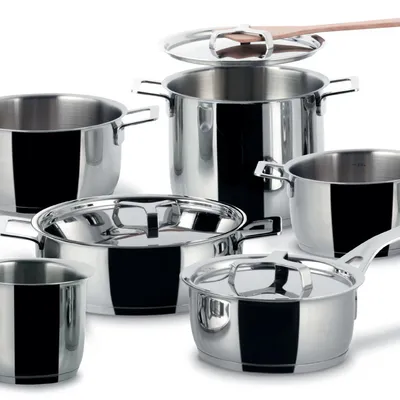 Alessi - Zestaw garnków 9 el. POTS&PANS