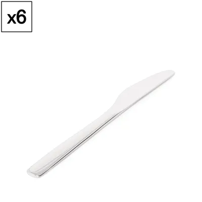 Alessi - Nóż stołowy monoblok 6 szt. KNIFEFORKSPOON