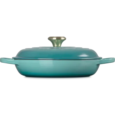 Le Creuset - Profesjonalny garnek Gourmet 26cm Bleu Riviera