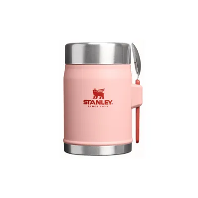 Stanley - Termos obiadowy z łyżką Classic Legendary 0.4L Peach Rose