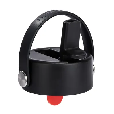 Hydro Flask - Zakrętka Wide Mouth Flex Straw Black