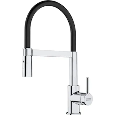 FRANKE - Bateria kuchenna Lina semi - pro Chrom / Czarna