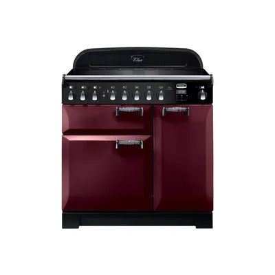 Falcon - Kuchnia indukcyjna Elan Deluxe 90 cm Żurawinowa