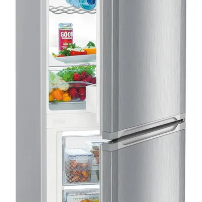 Liebherr - Chłodziarko-zamrażarka z systemem SmartFrost CUele 331-26 Srebrna