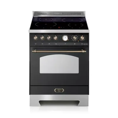 Lofra - Kuchnia indukcyjna Dolcevita 60 Nero Matt/Bronze