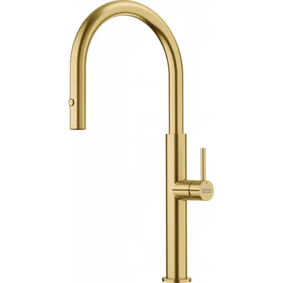 FRANKE - Bateria kuchenna Pescara J pull-out spray Złota