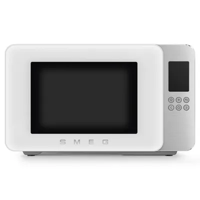 Smeg - Kuchenka mikrofalowa MOC01WHMEU Collezione Biała matowa