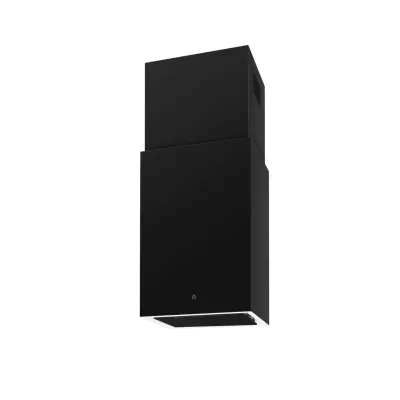 Ciarko - Okap wyspowy Cube W Black
