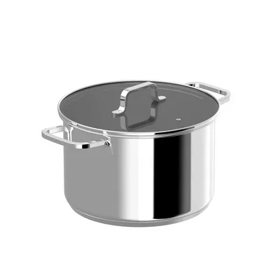 BergHOFF - Garnek z pokrywką DiNA Helix 24cm/6,6L