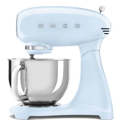 Smeg - Mikser planetarny 50's Retro Style SMF05PBEU Pastelowy błękit
