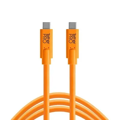 Tether Tools TetherPro USB-C - USB-C 4,6m pomarańczowy