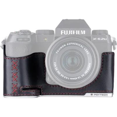 Etui skórzane PGYTECH na aparat Fuji X-S20 (Midnight Black)