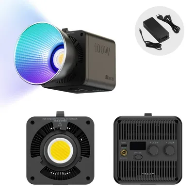 Ulanzi lampa LED ML100 - RGB, WB (2700 K - 6500 K)