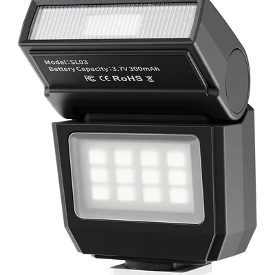 Ulanzi Lampa błyskowa SL03 - czarna