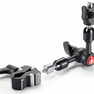 Manfrotto 244 Micro + 386 NANO Clamp