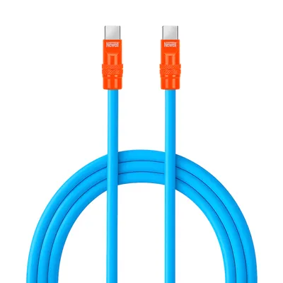 Newell Kabel USB-C - USB-C 100 W, 2 m, niebieski