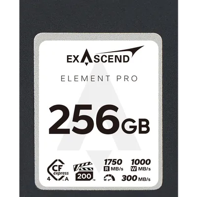 Karta pamięci Exascend Element Pro CFexpress 4.0 A 256GB