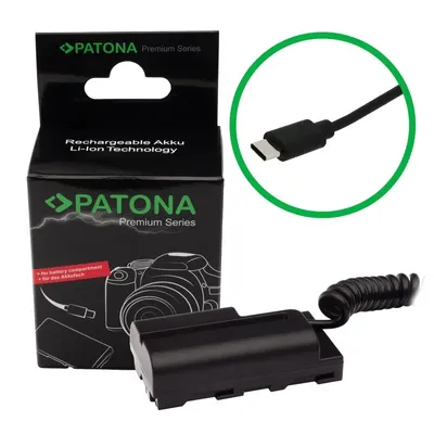PATONA Adapter Dummy USB-C do Sony NP-F NP-FM