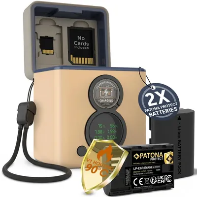 PATONA Protect Retro ładowarka + 2x LP-E6