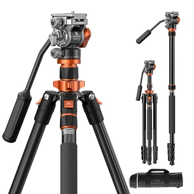 Statyw fotograficzny 2w1 K&F Concept K234A7 202cm