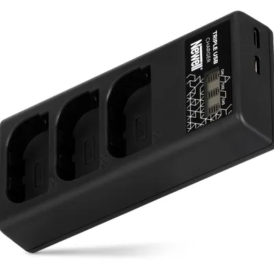 Newell Ładowarka trzykanałowa CD-USB-C do LP-E6