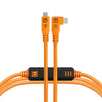 Tether Tools Pro Optima 10G USB-C 4,6m kątowy