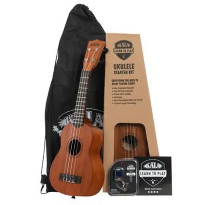 Ukulele sopranowe KALA-LTP-S z akcesoriami dla początkujących Starter Kit