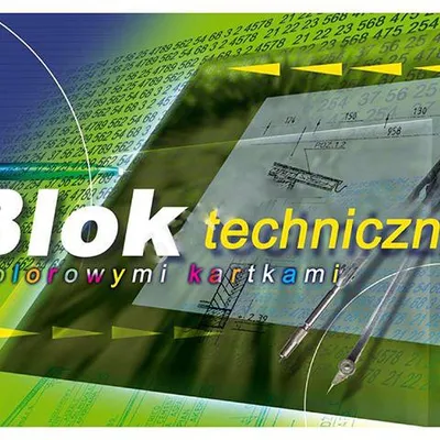 Blok Techniczny A4 15k Premium Kolor Kreska