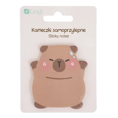 Notes Samoprzylepny 6,2 x 6cm 30k Kapibara /DpCraft
