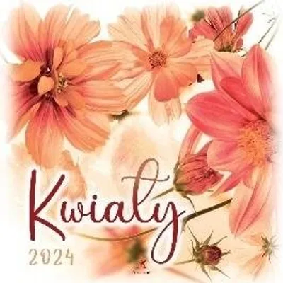 Kalendarz 33x33cm Kwiaty /Artsezon