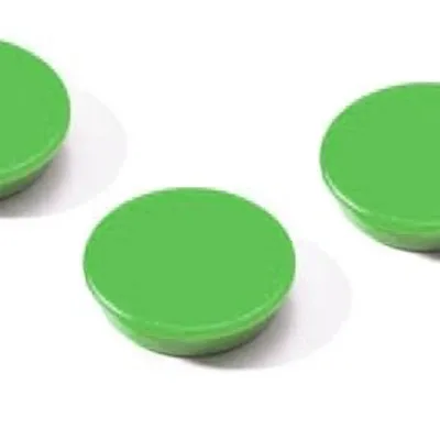 Magnesy Do Tablic 32mm 20szt. Zielony /Durable 475305
