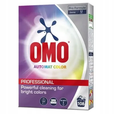 Omo Professional Proszek Do Prania 5.4kg 108 prań Kolor