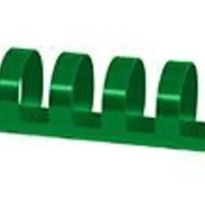 Grzbiety Do Bindowania Office Products A4 22mm (210 Kartek) 50 Szt. Zielone