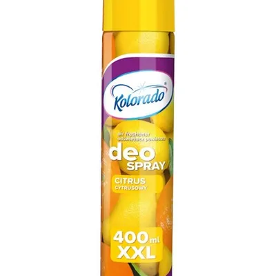 Odświeżacz Powietrza Deo Spray 400ml Cytrusowy/Kolorado