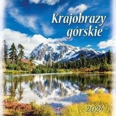Kalendarz 33x33cm Krajobrazy Górskie /Artsezon