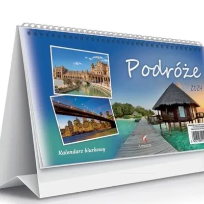 Kalendarz Biurkowy Stojący Poziomy 19,5x11cm Ze Zdjęciami /Artsezon